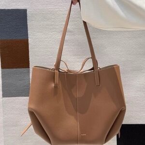 Polene Elegant Brown Tote Bag